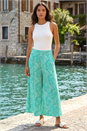 Mint Geometric Print Cullotte Trousers, Image 1 of 4