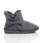 Grey AJVANI Grey Faux Fur Lined Ankle Boots Slippers, Image 2 of 6