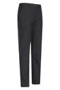 Black Hiker Stretch Short Winter Trousers, Image 4 of 4
