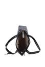 Black 'Derry' Classic Real Leather Zipped Shoulder Bag, Image 5 of 5
