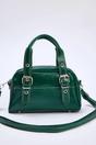 Green WOVCOR Green Contrast Stitch Mini Bowling Grab Bag, Image 1 of 3