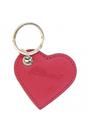 Raspberry Real Leather Card Holder & Key Ring Gift Set, Image 4 of 5