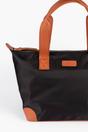Black Italian Leather Tote Bag, Image 3 of 3