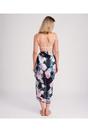 Navy Modena - Dark  and Pink Beach Sarong, Image 2 of 3