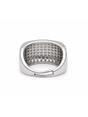 Silver Pavé Dome Statement Ring, Image 4 of 5