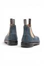 Blue Leather Outdoor Chelsea Boots-Spinifex, Image 5 of 6