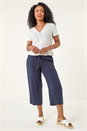 White Petite Textured Button Up Blouse, Image 2 of 5