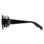 Black Oval Shiny Black Smoke Grey Triomphe CL40292U, Image 3 of 4