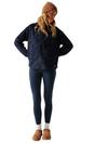 Multi Frankie Abstract Borg Half Zip Fleece Jacket, Image 6 of 6