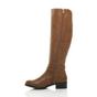 Camel AJVANI Camel Zip Military Biker Style Knee Riding Boots, Image 3 of 6