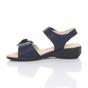 Navy Blue AJVANI Navy Blue Comfort Touch Close Sandals, Image 3 of 6