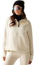 Off White Wander Quarter Zip Sweatshirt, Image 4 of 5