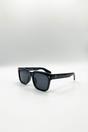 Black Square Sunglasses, Image 3 of 5