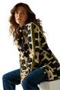 Multi Orla Kiely Square Flower Mid Jacket, Image 4 of 6