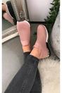 Pink iKrush Pink Jessi Slip On Sock Wedge Trainers, Image 3 of 8