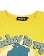 Yellow Care Bears Grumpy Day Women's T-Shirt, Image 4 of 4