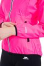 Pink Flourescent Trespass Pink Flourescent Beaming Packaway HiVis Jacket, Image 3 of 8