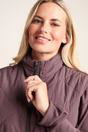 Mauve Juni Relaxed Fit Shower Resistant Gilet, Image 5 of 6