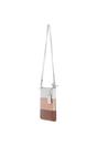 Tan 'Tricolore Elegante' Leather Crossbody Bag, Image 3 of 4