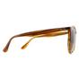  Round Striped Red Havana Dark Brown RB4306 Sunglasses, Image 4 of 6