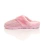 Pink AJVANI Pink Glitter Knitted Mules Slippers, Image 2 of 5