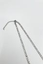 Silver Figaro Chain Necklace, Image 4 of 4