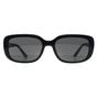 Black Ray-Ban Black Rectangle Polished Black Dark Grey RB4421D Bio Based, Image 1 of 3