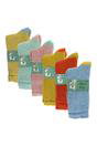 Multi 6 Pairs Ladies Alpaca Lounge Socks For Bed, Image 2 of 2