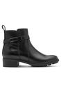 Black Tamaris Black Tamaris Womens Black Buckle Biker Boots, Image 1 of 7