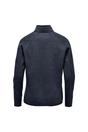Navy Avalante Heather Quarter Zip Fleece Top, Image 2 of 4