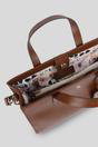Tan 'Sogno di Pelle' Real Leather Tote Bag, Image 4 of 4