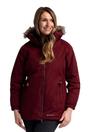 Wine Celebrity Insulated Longline Parka Jacket, Image 3 of 4