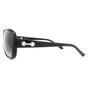 Black Fashion Black Grey Gradient Polarized Sunglasses, Image 3 of 4