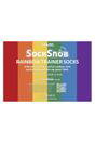 Multi 3 Pairs Rainbow Cotton Trainer Socks, Image 2 of 3