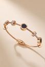 Gold Roman Dual Colour Roman Charm Bracelet Bangle, Image 1 of 1