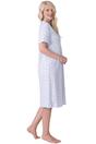 Blue Short Sleeved Nightdress, Image 4 of 5