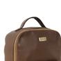 Tan 'ANGEL' Nappa Full Grain Leather Zip-top Backpack, Image 3 of 4