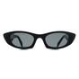 Black Prada Black Oval Black Dark Grey PRB16S, Image 1 of 3