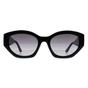 Black Guess Black Oval Shiny Black Grey Gradient GF6164, Image 1 of 3