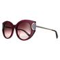 Purple Salvatore Ferragamo Purple Cat Eye Violet Brown Wine Gradient Sunglasses, Image 2 of 4