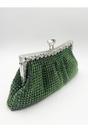 Green Green Crystal Clutch Bag, Image 3 of 4