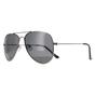 Grey Aviator Gunmetal Smoke Grey Polarized MP94 Sunglasses, Image 2 of 4