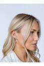 Silver Twist Hoops, Image 4 of 5