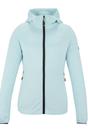 Aqua Ferna Stretch Hooded Fleece Jacket, Image 1 of 5
