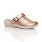 Rose Gold AJVANI Rose Gold Low Wedge Slingback Clogs Mules, Image 1 of 6