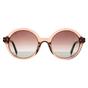 Beige Round Transparent Nude Brown Brown Polarized Gold 122, Image 1 of 3