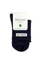 Navy Bamboo Sensory Soft Seamless Socks, Image 2 of 4