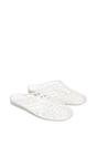 Neutral 'Opera' Slip On Cage Jelly Mule Flat Summer Sandals, Image 4 of 5