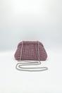 Pink Crystal Pouch Clutch Bag, Image 5 of 5