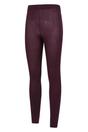 Burgundy Brushed Isotherm Leggings, Image 3 of 4